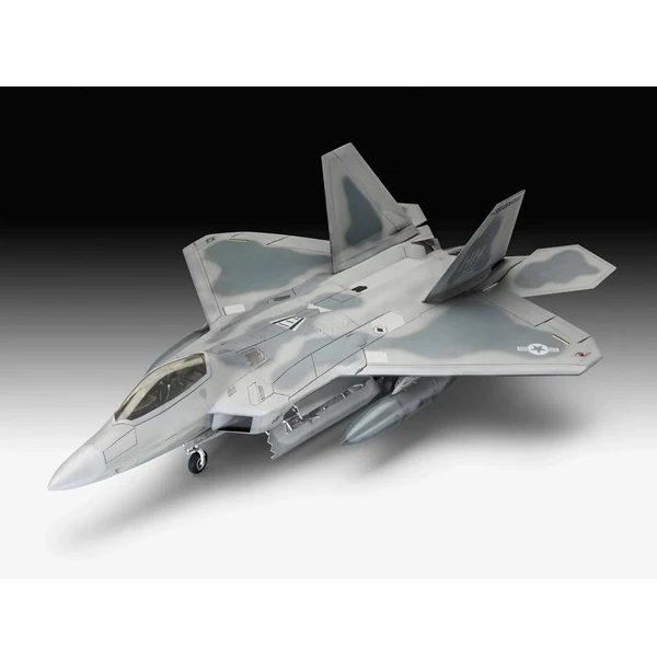 Alternative view of Lockheed Martin F-22A Raptor 1:72