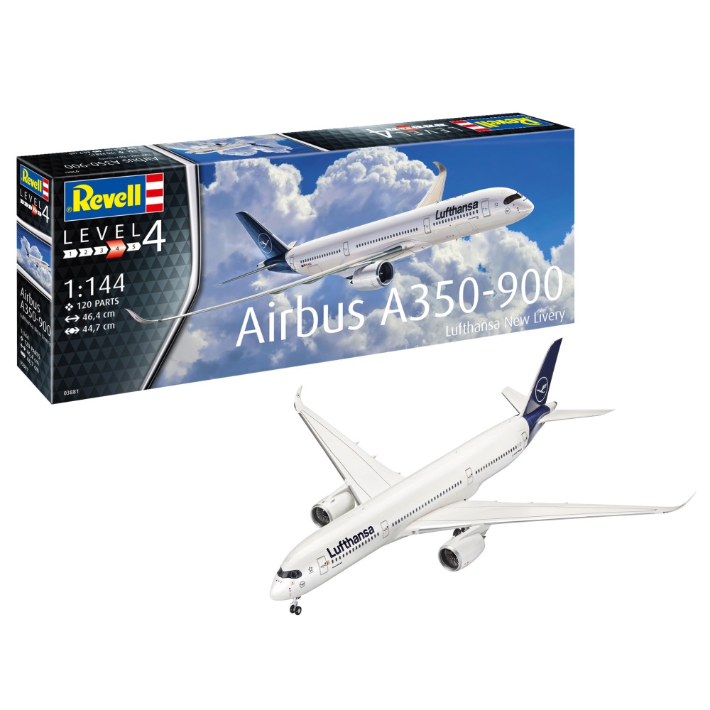 Airbus A350-900 Lufthansa New Livery 1:144