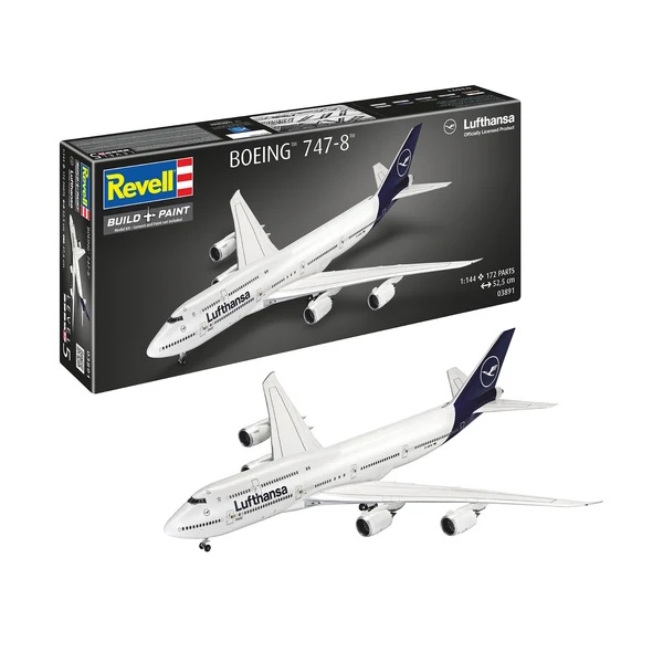 Boeing 747-8 1:144 "Lufthansa New Livery"