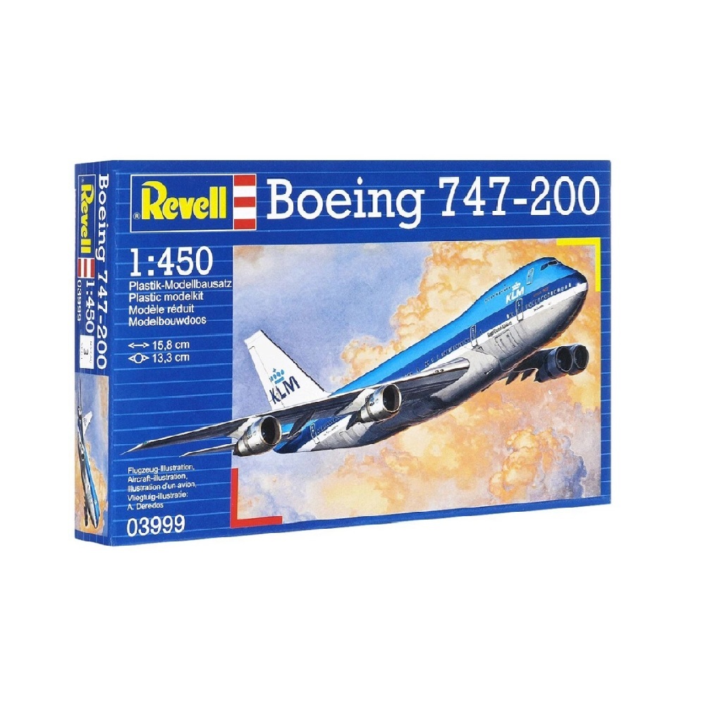 Boeing 747-200 KLM 1:450