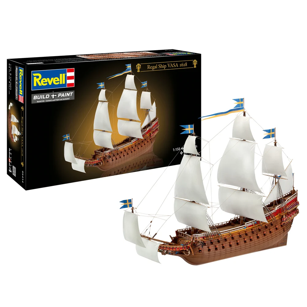 Regalskeppet Vasa 1:150