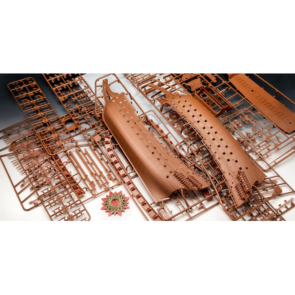 Alternative view of Regalskeppet Vasa 1:150