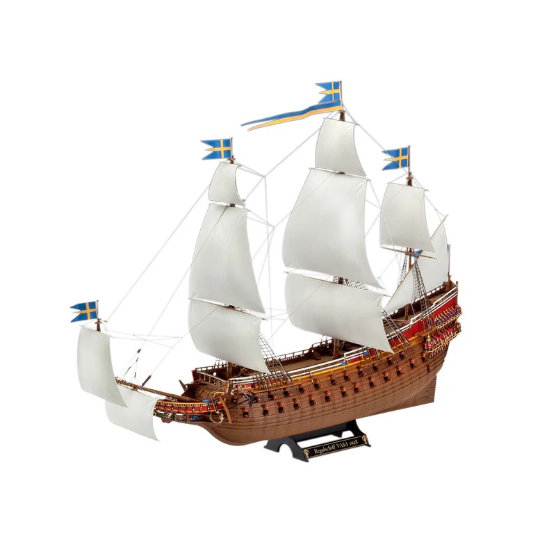 Alternative view of Regalskeppet Vasa 1:150