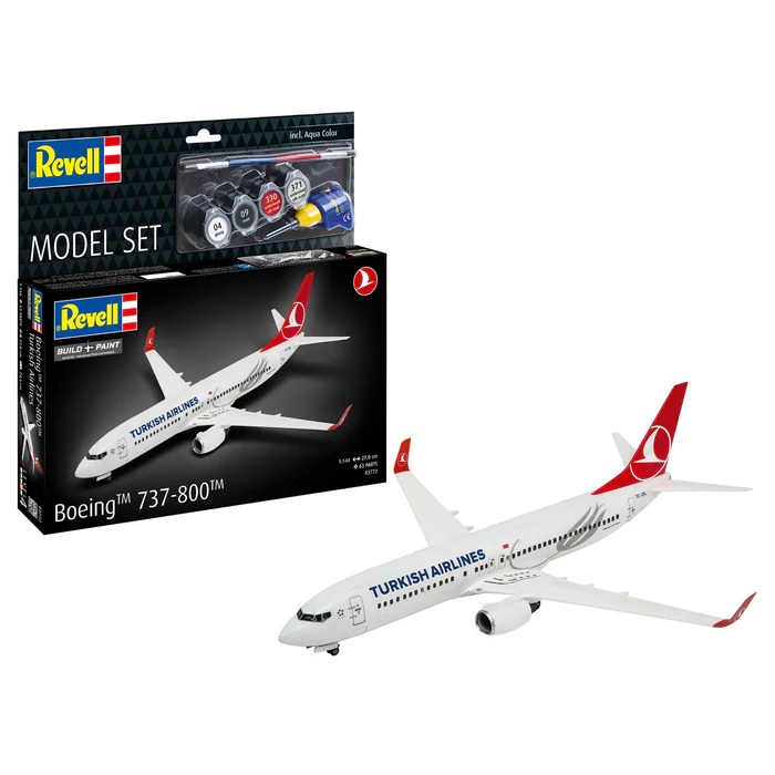 Boeing 737-800 Turkish Airlines 1:144 Starter Set