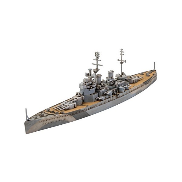 Alternative view of HMS King George V 41 1:1200 Starter Set