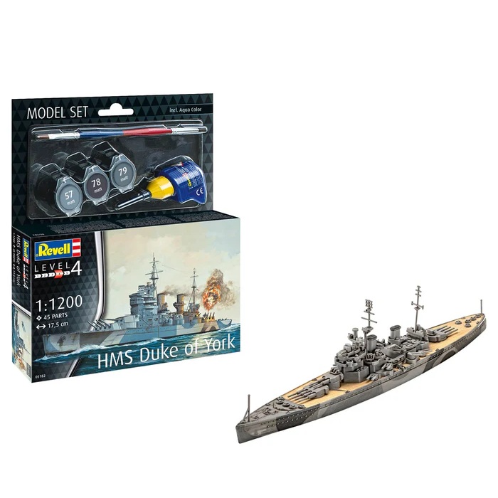 HMS Duke of York 17 1:1200 Starter Set