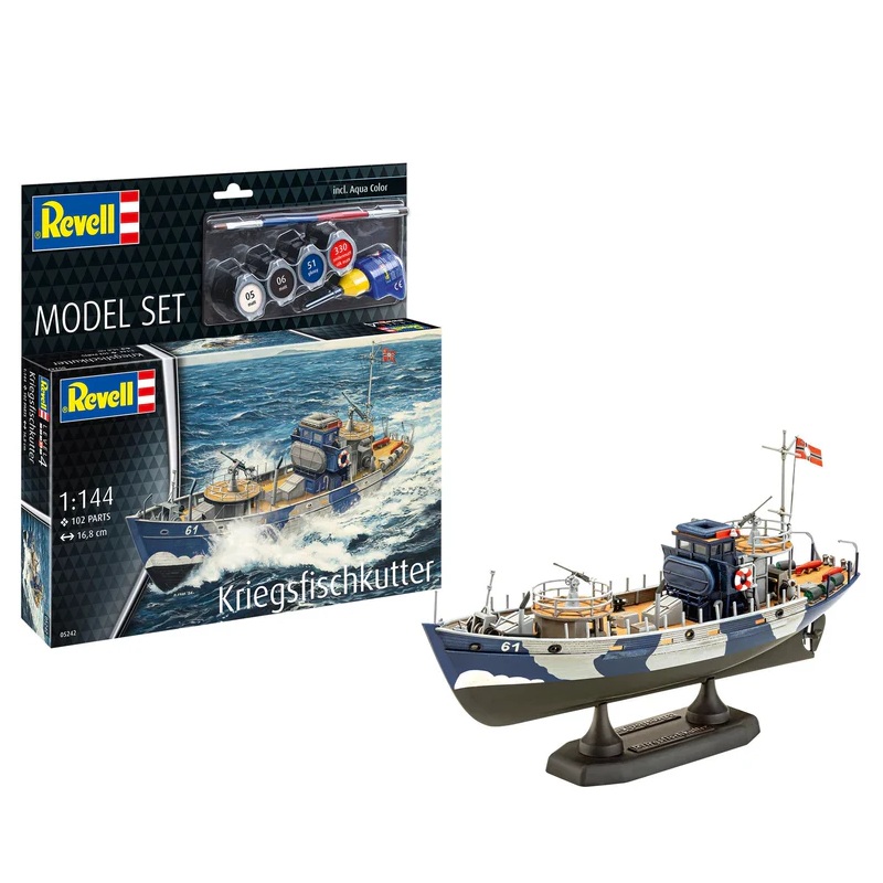Kriegsfischkutter 1:144 Starter Set