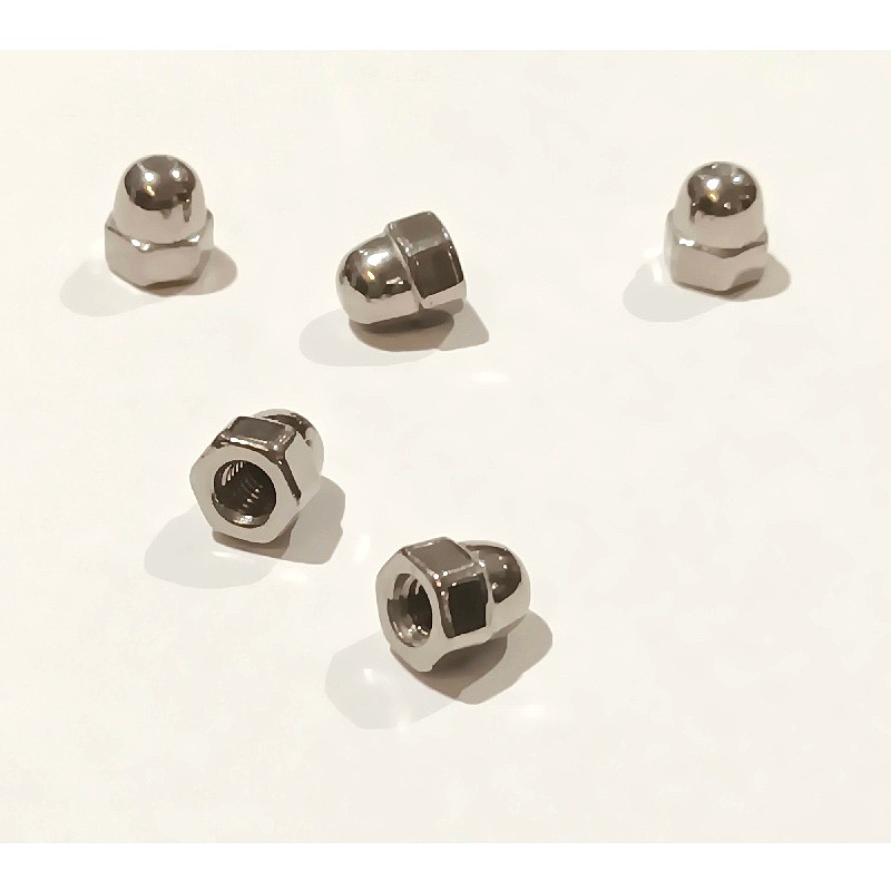 Ruostumaton hattumutteri M3