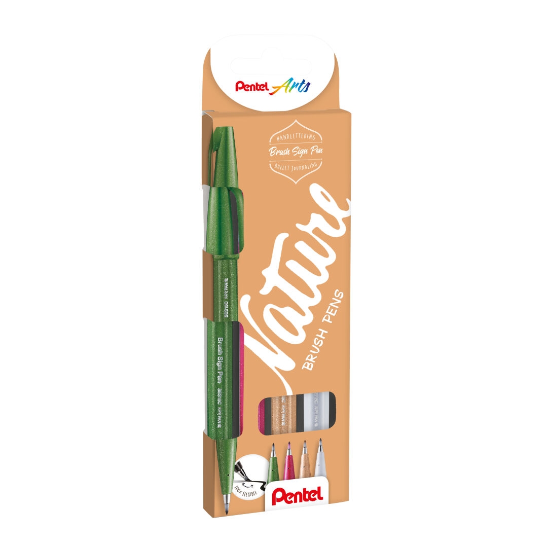 Pentel Arts Handlettering - Nature