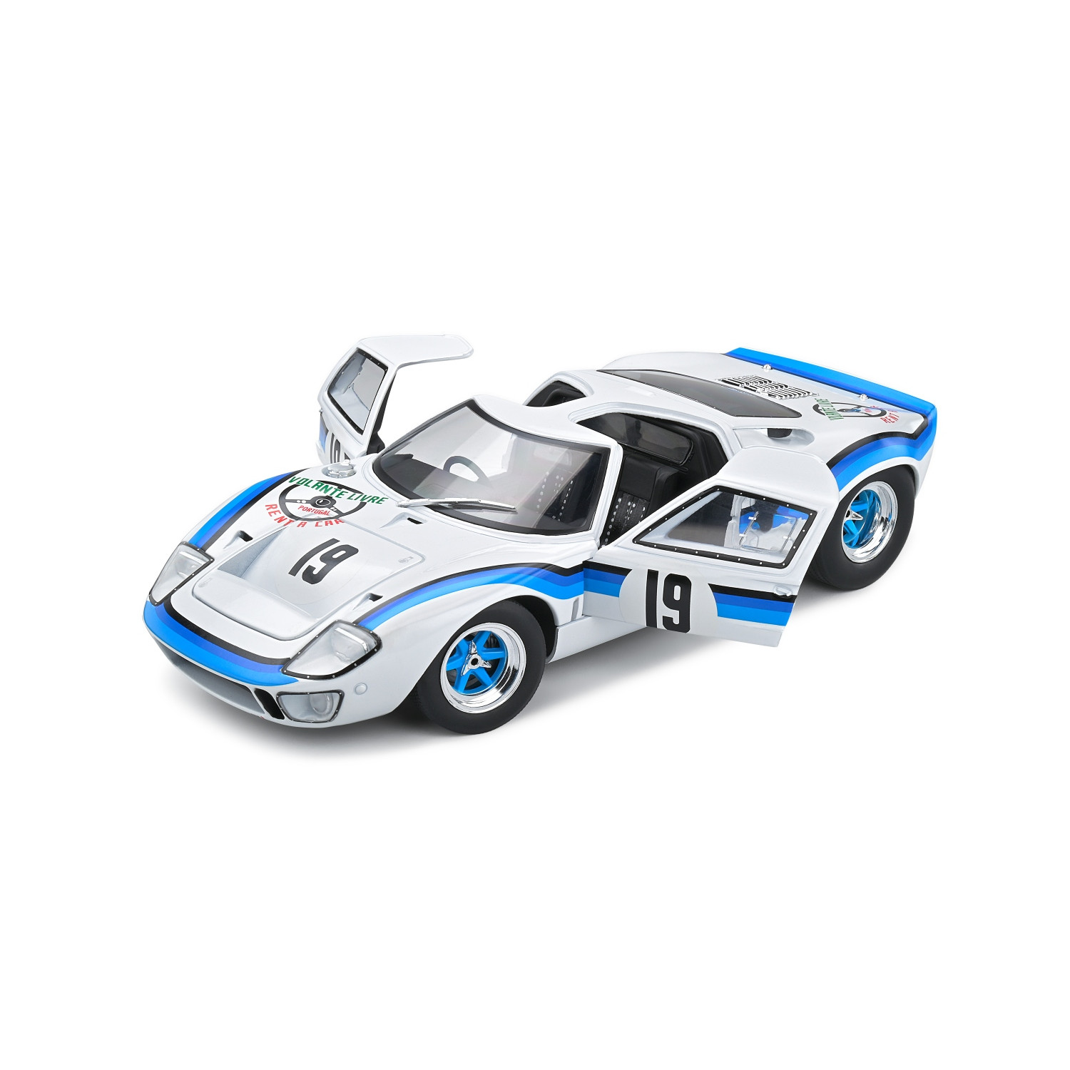 Alternative view of Ford GT40 MK1 "Agola Championship 1973" 1:18