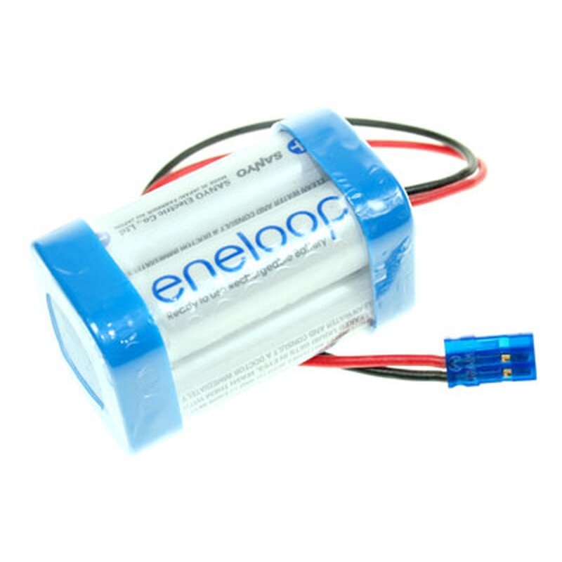 AA-akkupaketti NiMH 4.8V 2000mAh