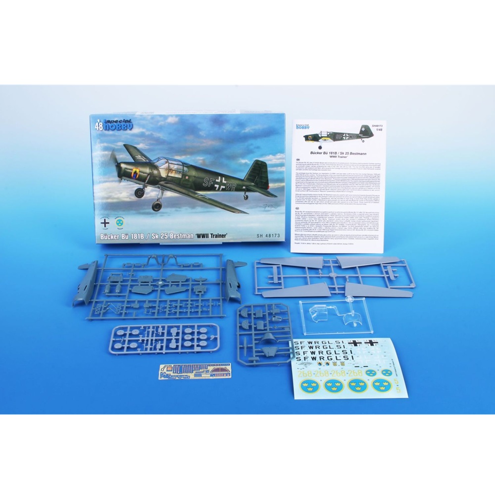 Alternative view of Bücker Bü-181B / Sk 25 Bestmann 1:48