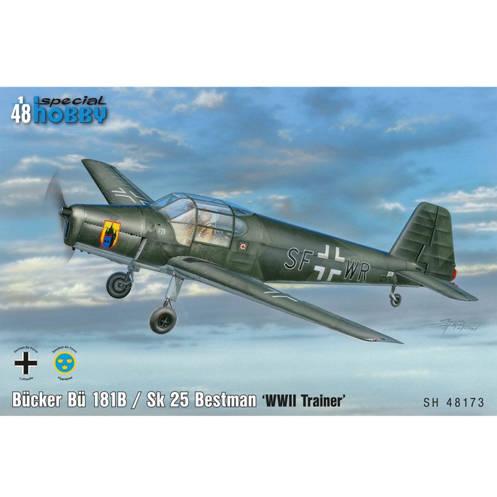 Bücker Bü-181B / Sk 25 Bestmann 1:48