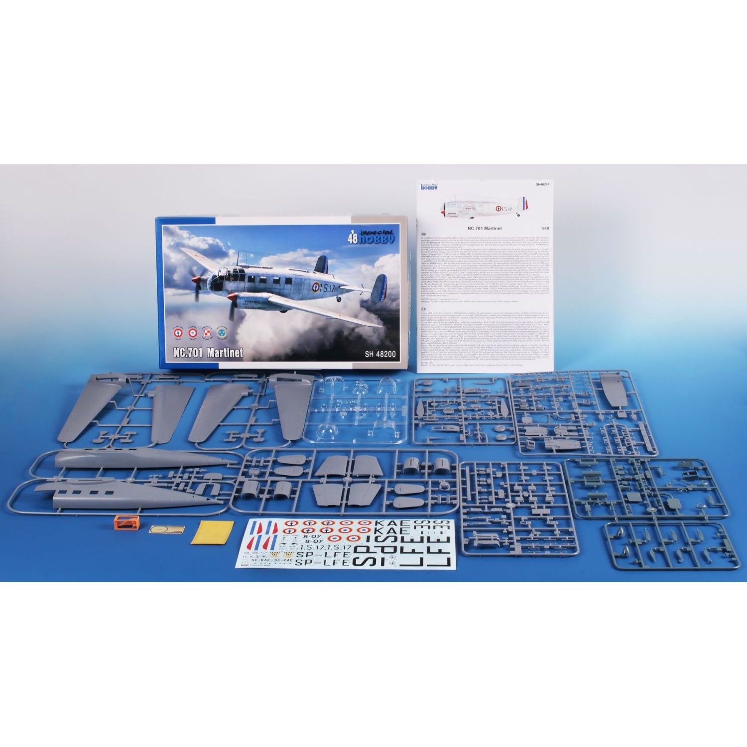 Alternative view of SNCAC NC.701 Martinet 1:48