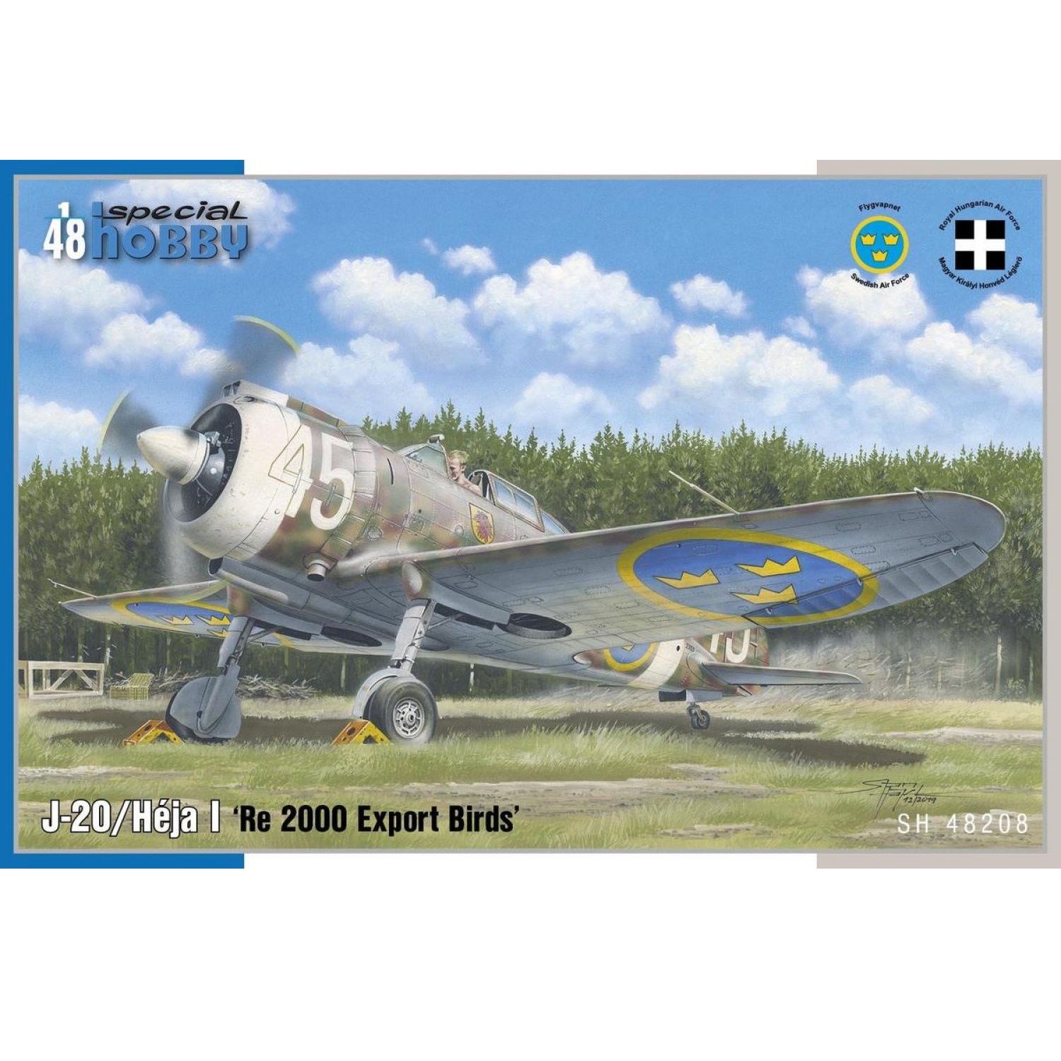 Reggiane Re.2000 Falco I / J 20 Héja 1:48