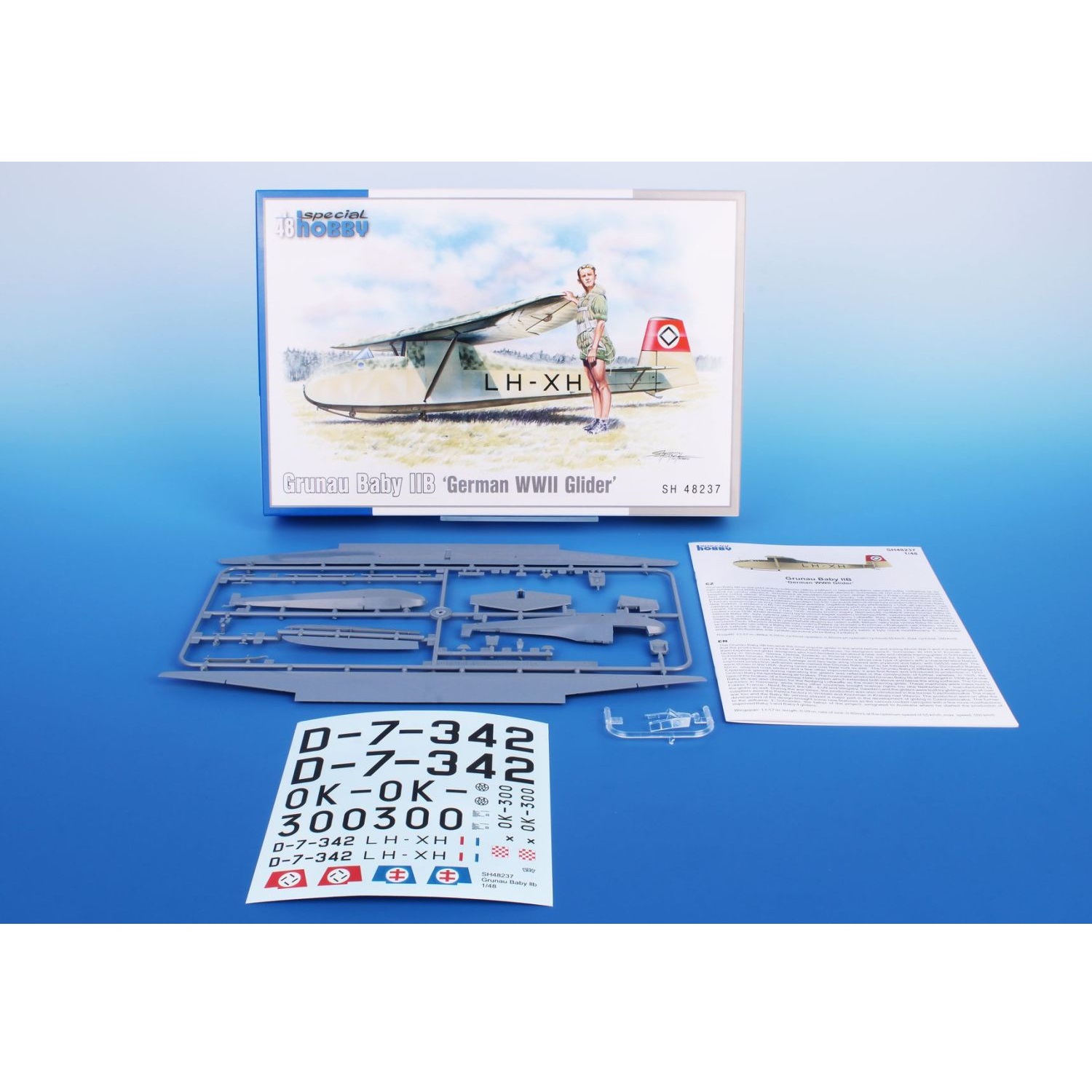 Alternative view of Schneider Grunau Baby IIb 1:48