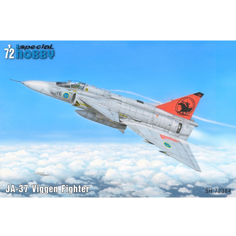 SAAB JA-37 Viggen Fighter 1:72