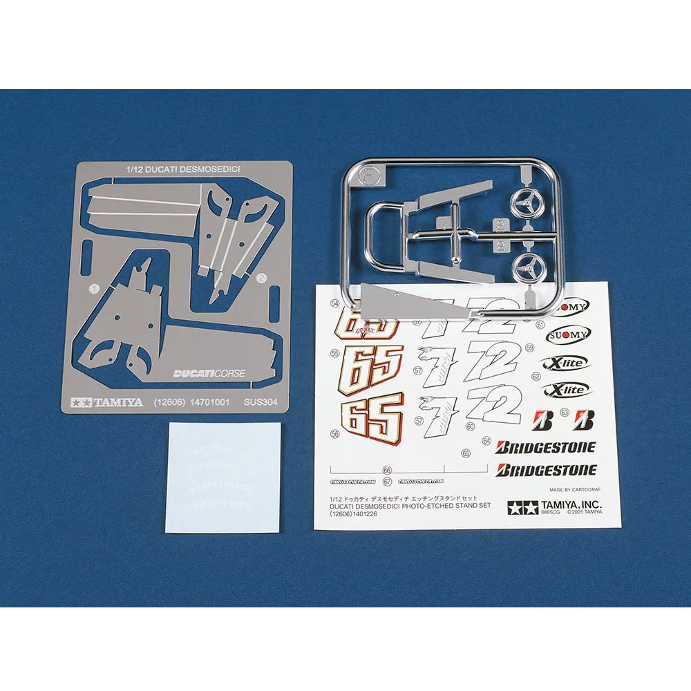 Ducati Desmosedici Photo-Etched Stand Set 1:12