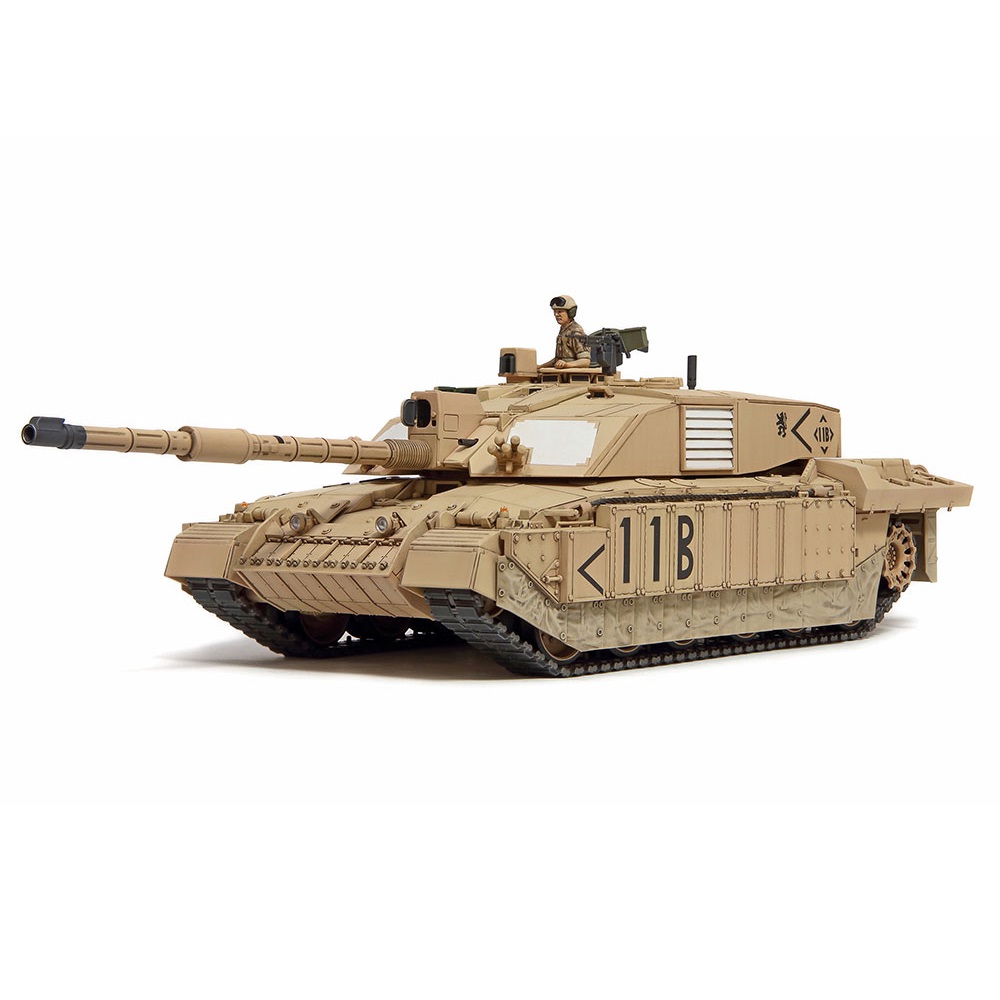 Alternative view of FV4034 Challenger 2 MBT Desertised 1:48