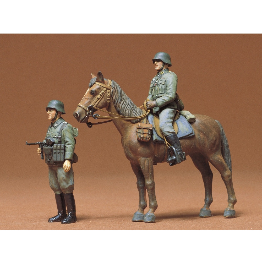 Alternative view of Wehrmacht Mounted Infantry Set 1:35