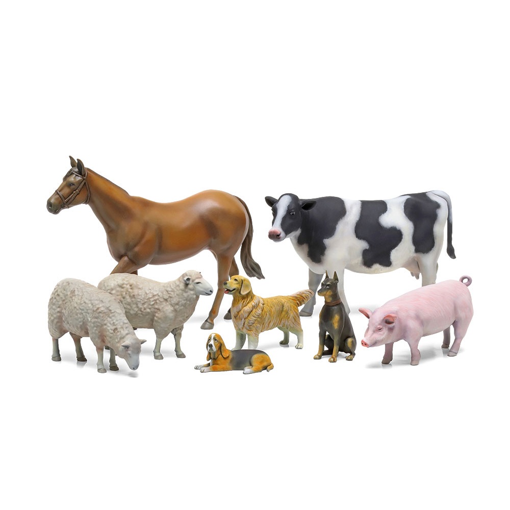 Alternative view of Livestock Set II 1:35