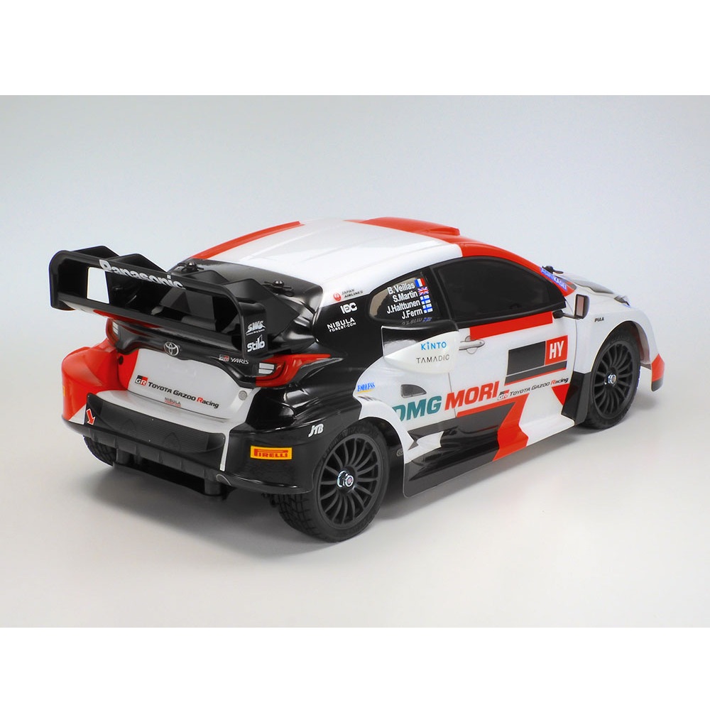 Alternative view of TT-02 Toyota GR WRT Yaris Rally1 Hybrid 1:10 SUOMI