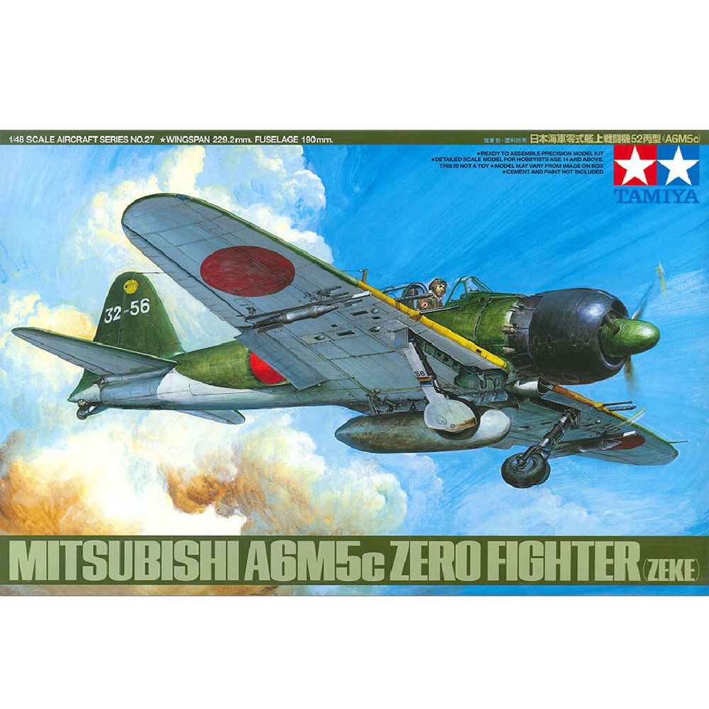 Mitsubishi A6M5c Zero (Zeke) 1:48