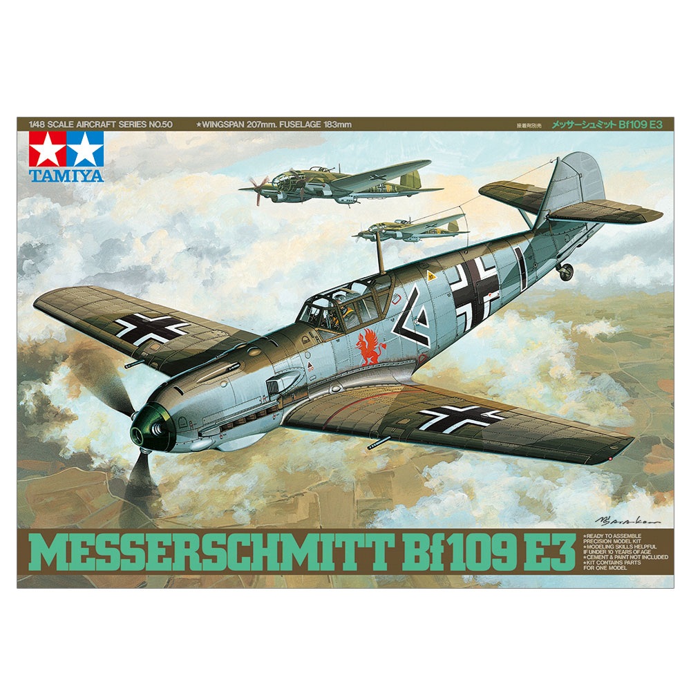 Messerschmitt Bf-109E-3 1:48