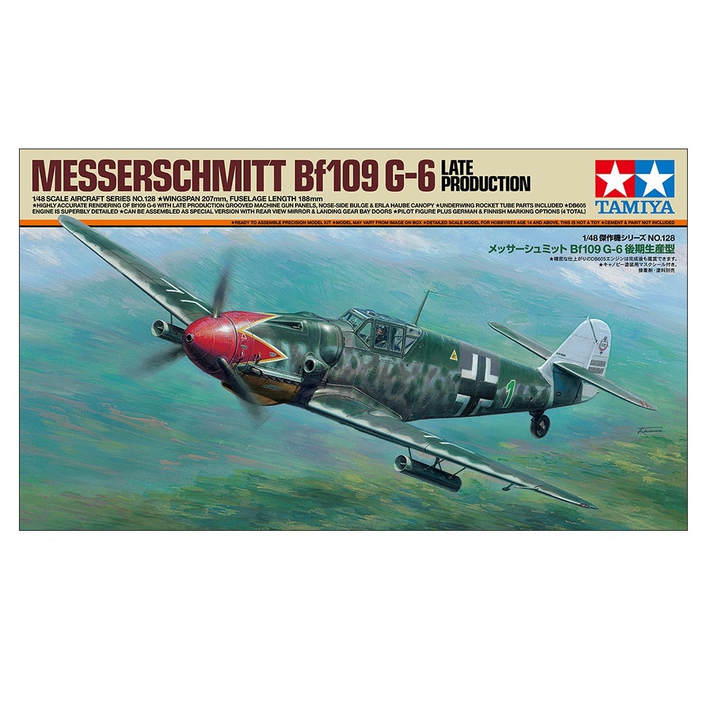 Messerschmitt Bf-109G-6 Late Production 1:48 - SUOMI