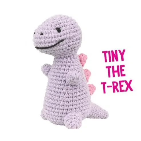 Amigurumi setti - Tiny the T-Rex