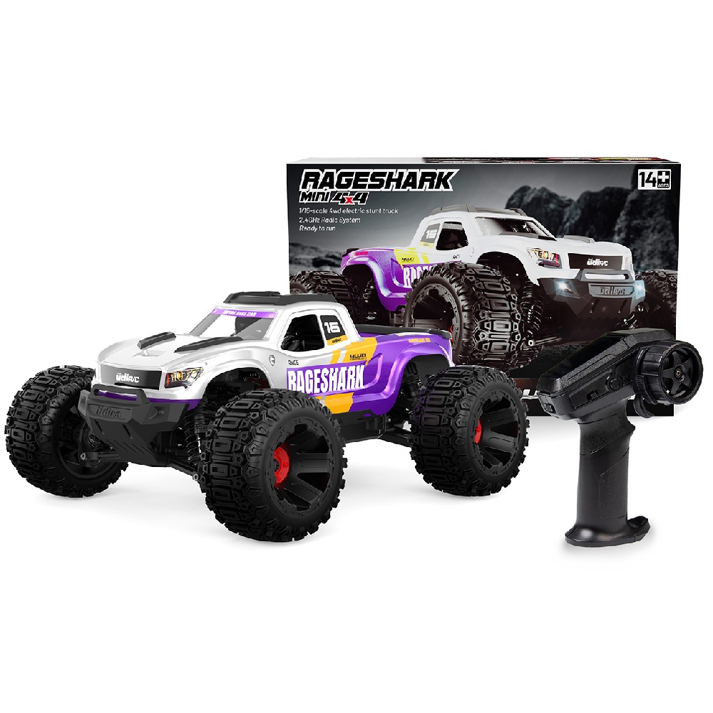 Rageshark 4x4 Monster Truck RTR 1:16 - Violetti - Image 4