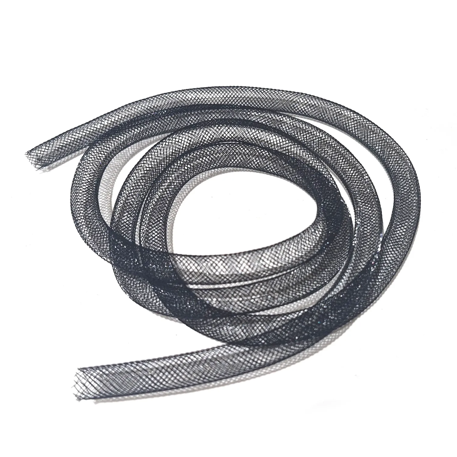 Verkkoputki 8mm 1m - Musta