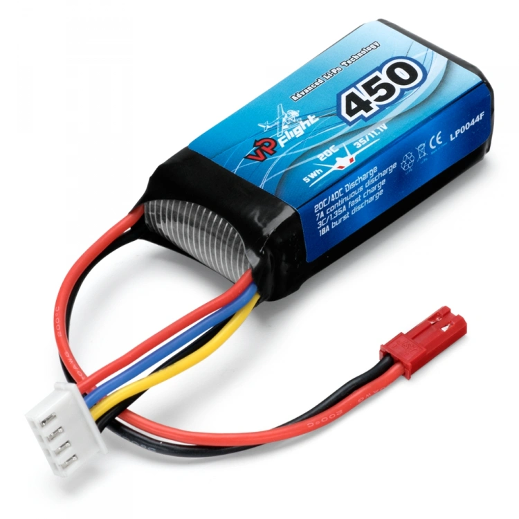 11.1V LiPo-akku 450mAh 20C - VP Flight  LP0044F