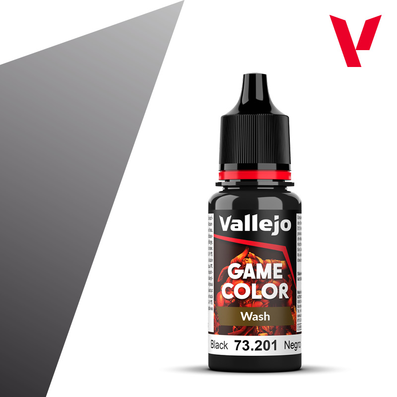 Game Color - 73201 Game Wash Black