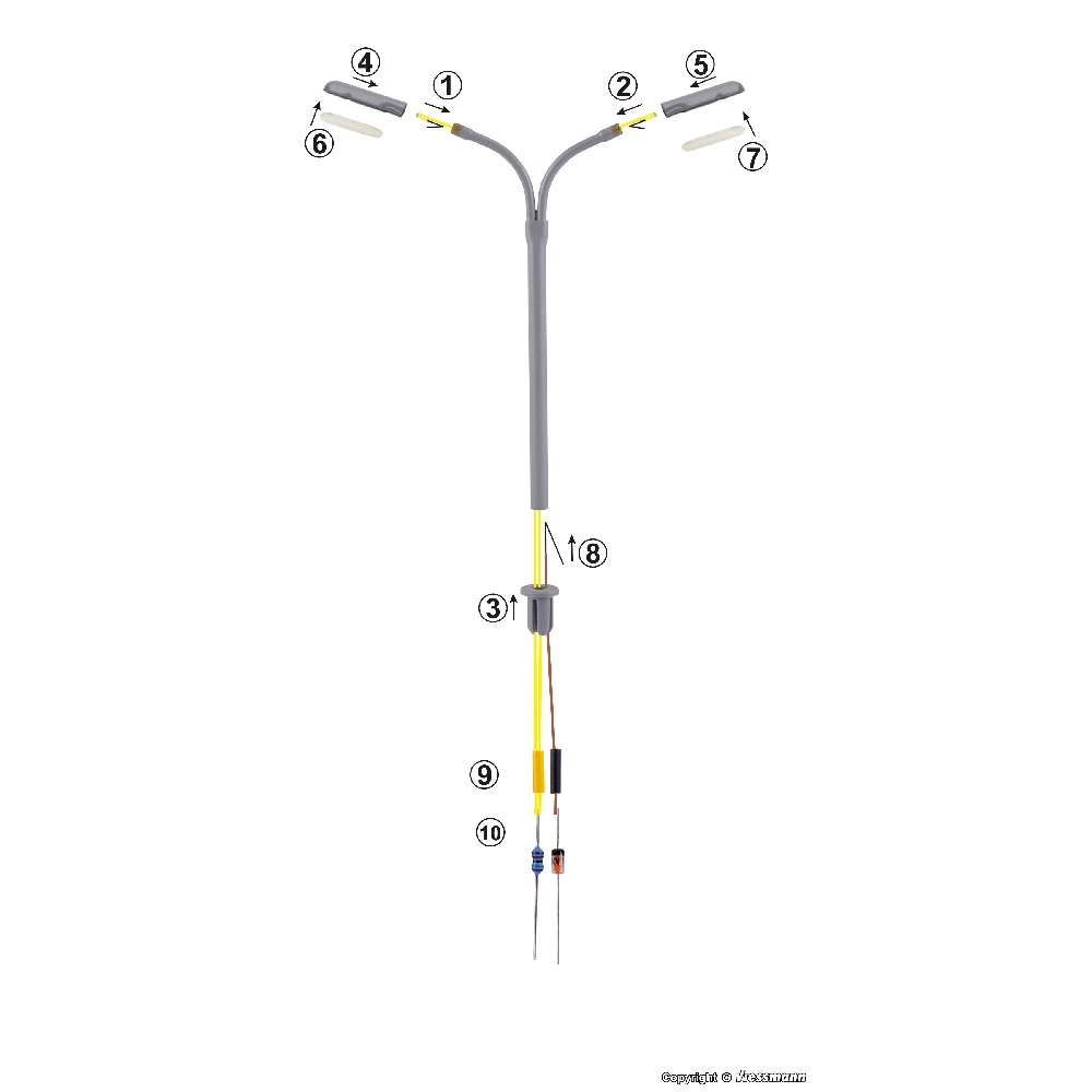 Alternative view of Katuvalo LED-rakennussarja N