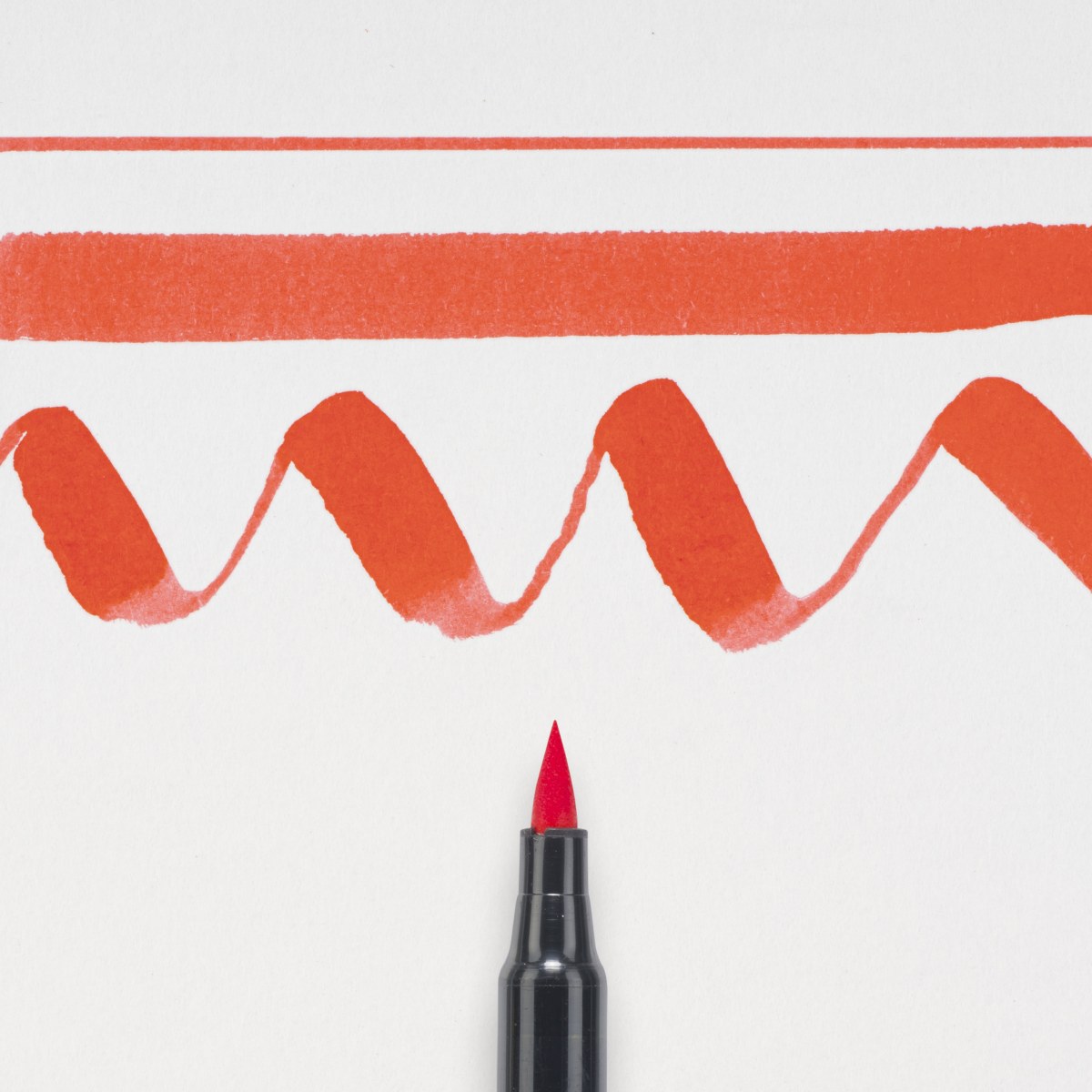 Alternative view of Koi Coloring Brush Pen - Vermillion