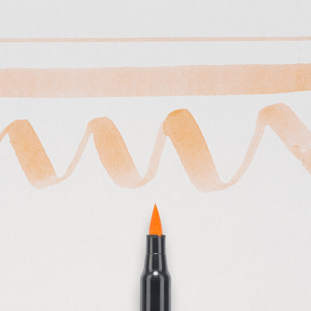 Alternative view of Koi Coloring Brush Pen - Coral red