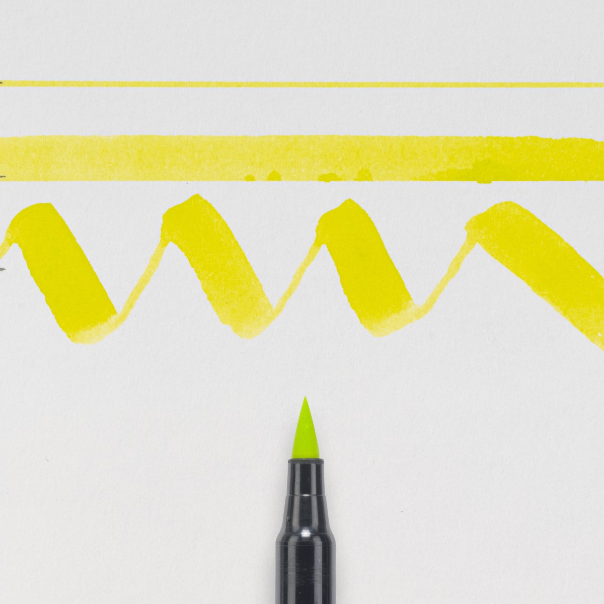 Alternative view of Koi Coloring Brush Pen - Fresh green