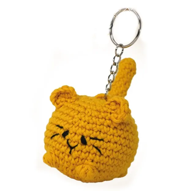 Amigurumi setti avaimenperä - Kissa