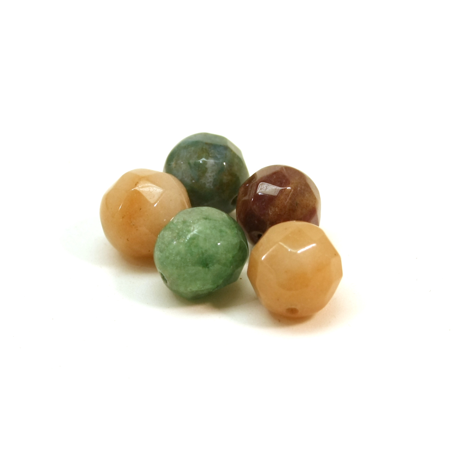 Kivihelmi - Akaatti ruskea/vihreä