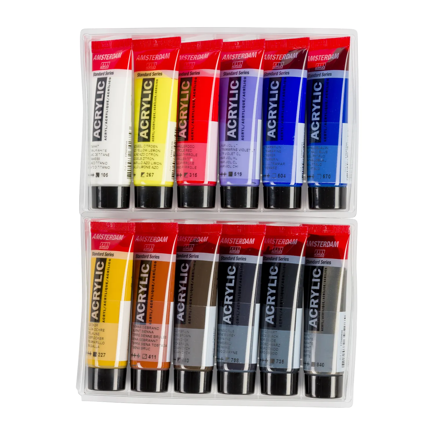 Alternative view of Amsterdam Acrylic lajitelma 12x20ml - Urban Landscape
