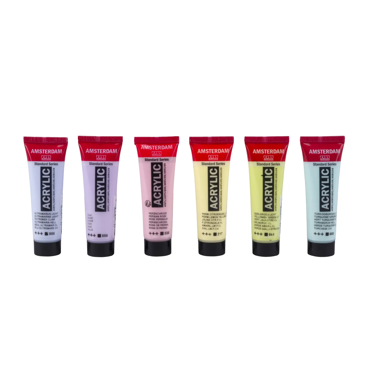 Alternative view of Amsterdam Acrylic lajitelma 6x20ml - Pastel