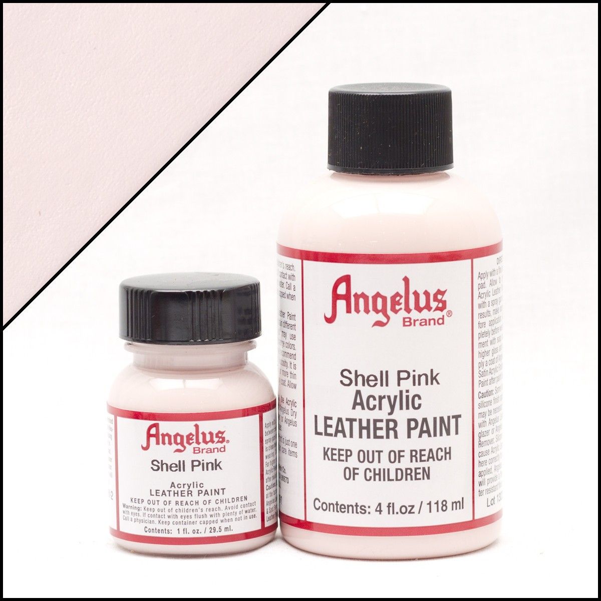 Angelus Nahkamaali - Shell Pink