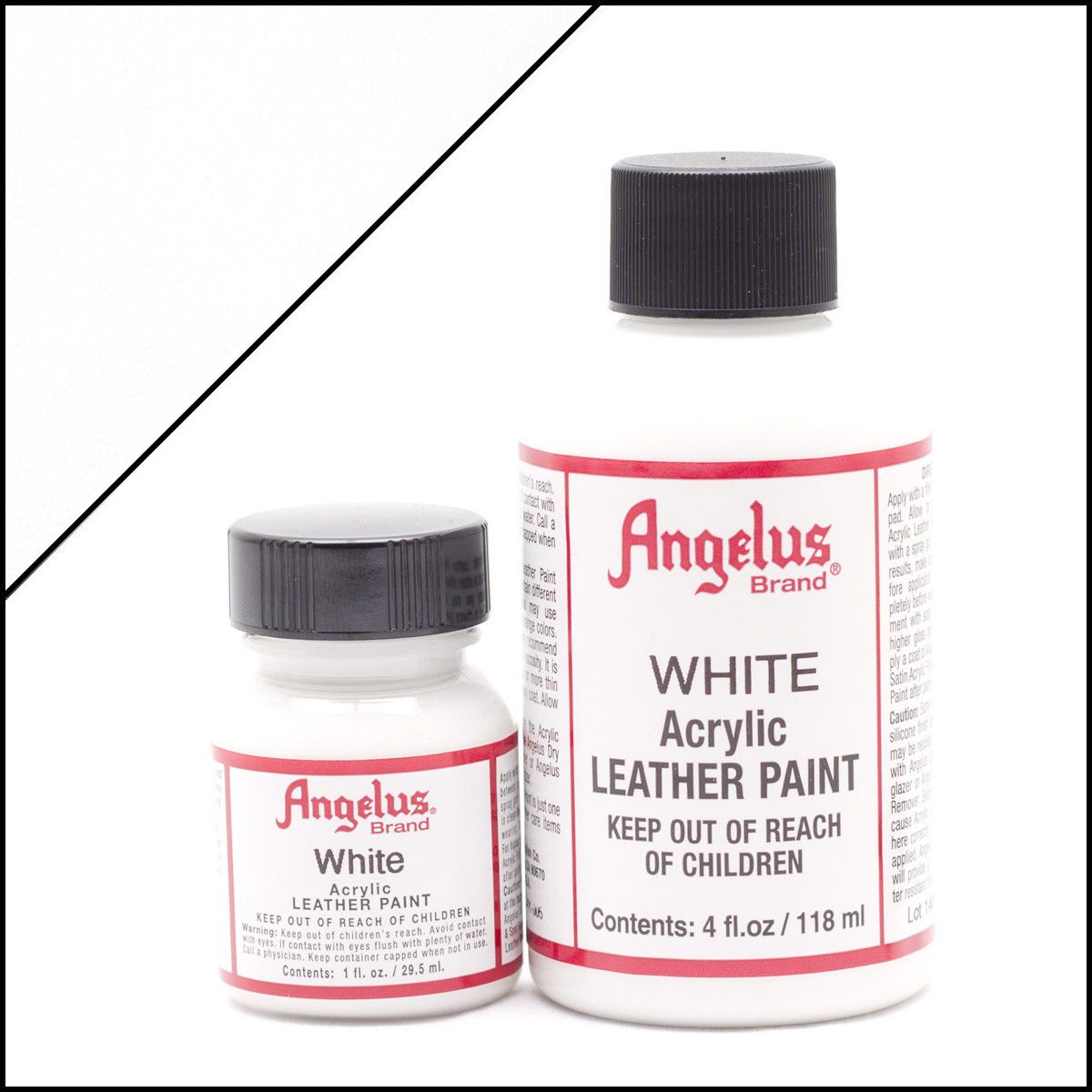 Angelus Nahkamaali - White
