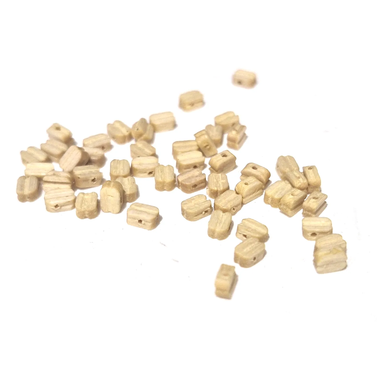 BF0767 - Wooden Block Single 3mm 50kpl