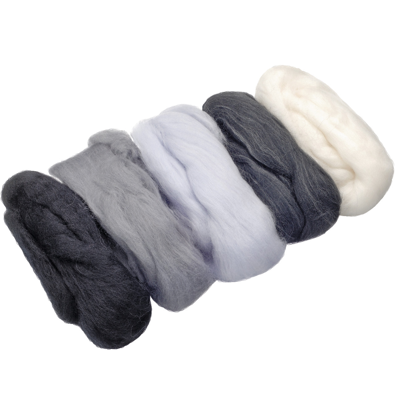Merinovillalajitelma 50g - Harmaat