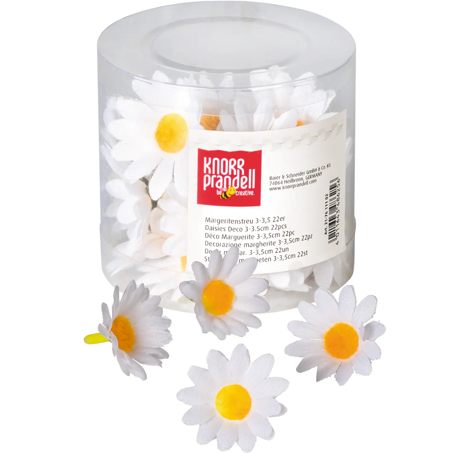 Koristekukka - Daisy Blossom 30-35mm 22kpl