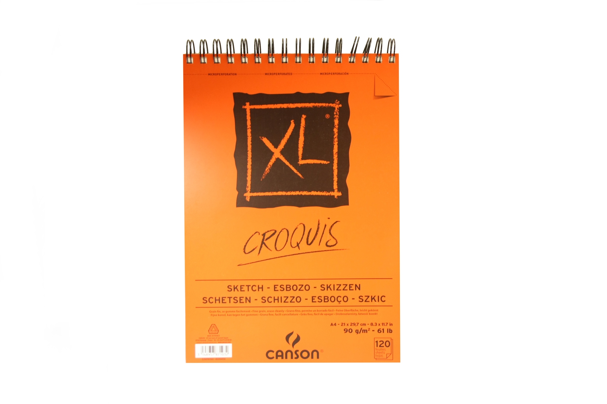 Canson Croquis XL Sketch - Luonnonvalkoinen