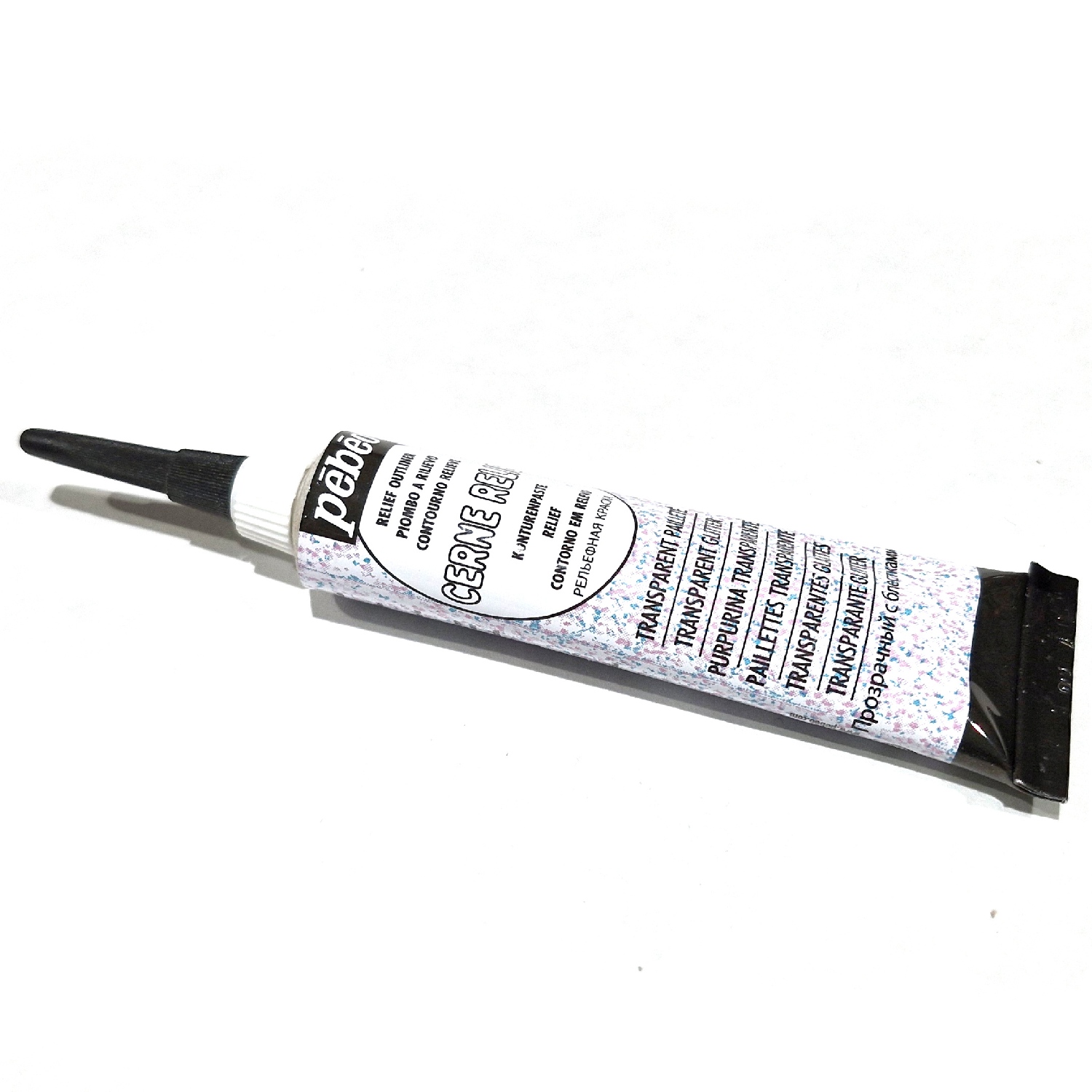 Cerne Relief - Transparent Glitter