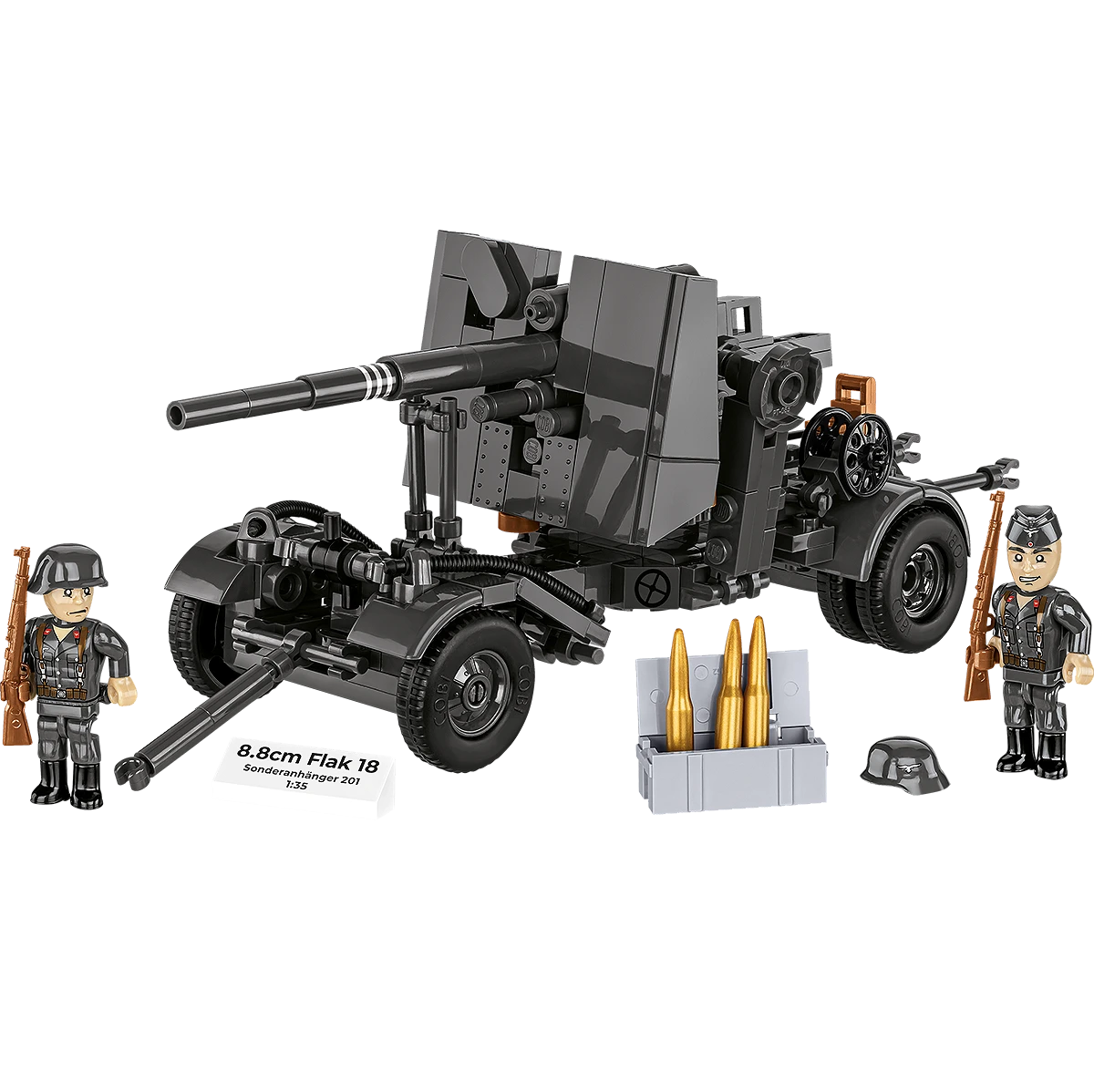 8.8cm Flak 18 mit SdAnh 201 1:35